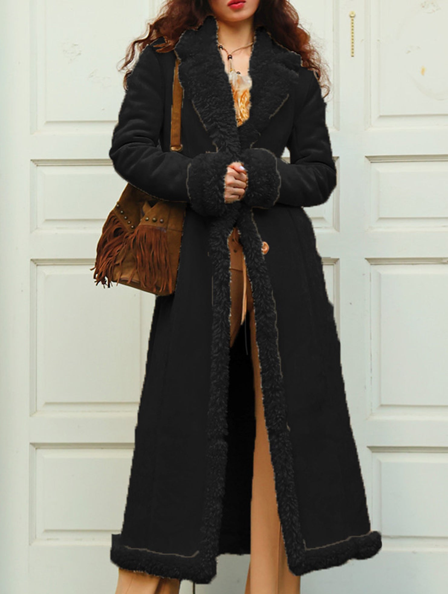 Warm and long thermal coat