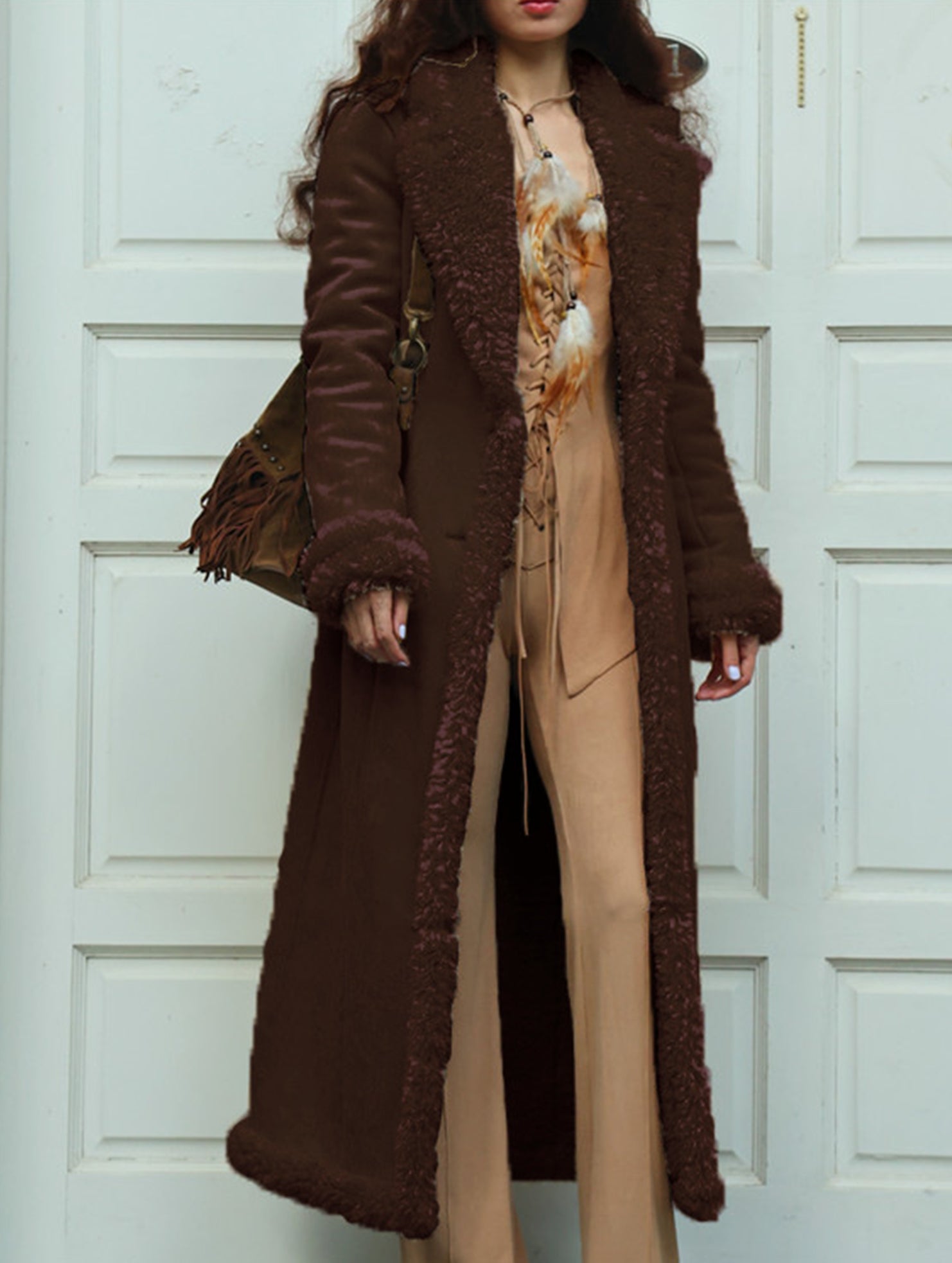 Warm and long thermal coat