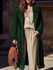 Warm and long thermal coat