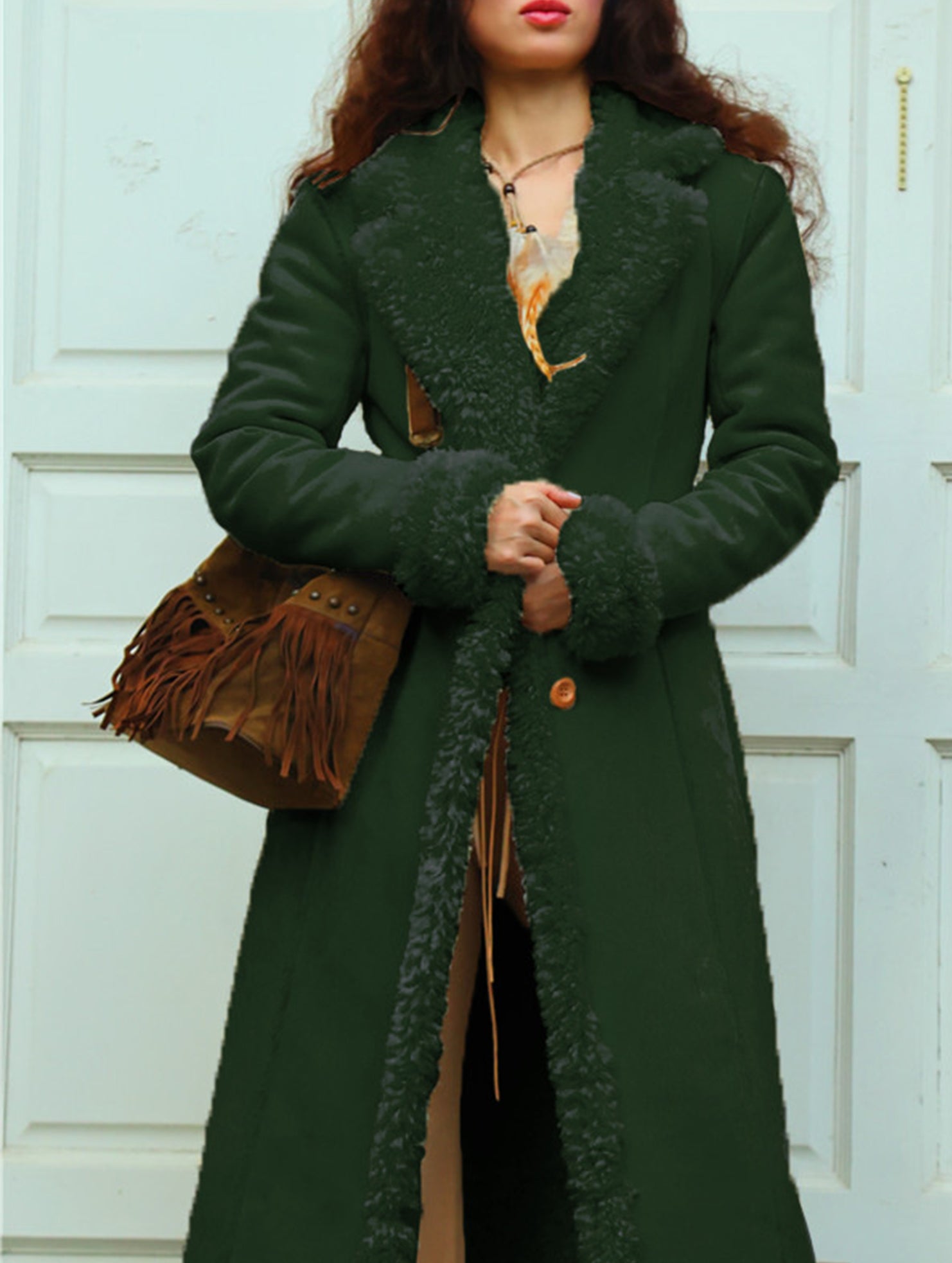 Warm and long thermal coat