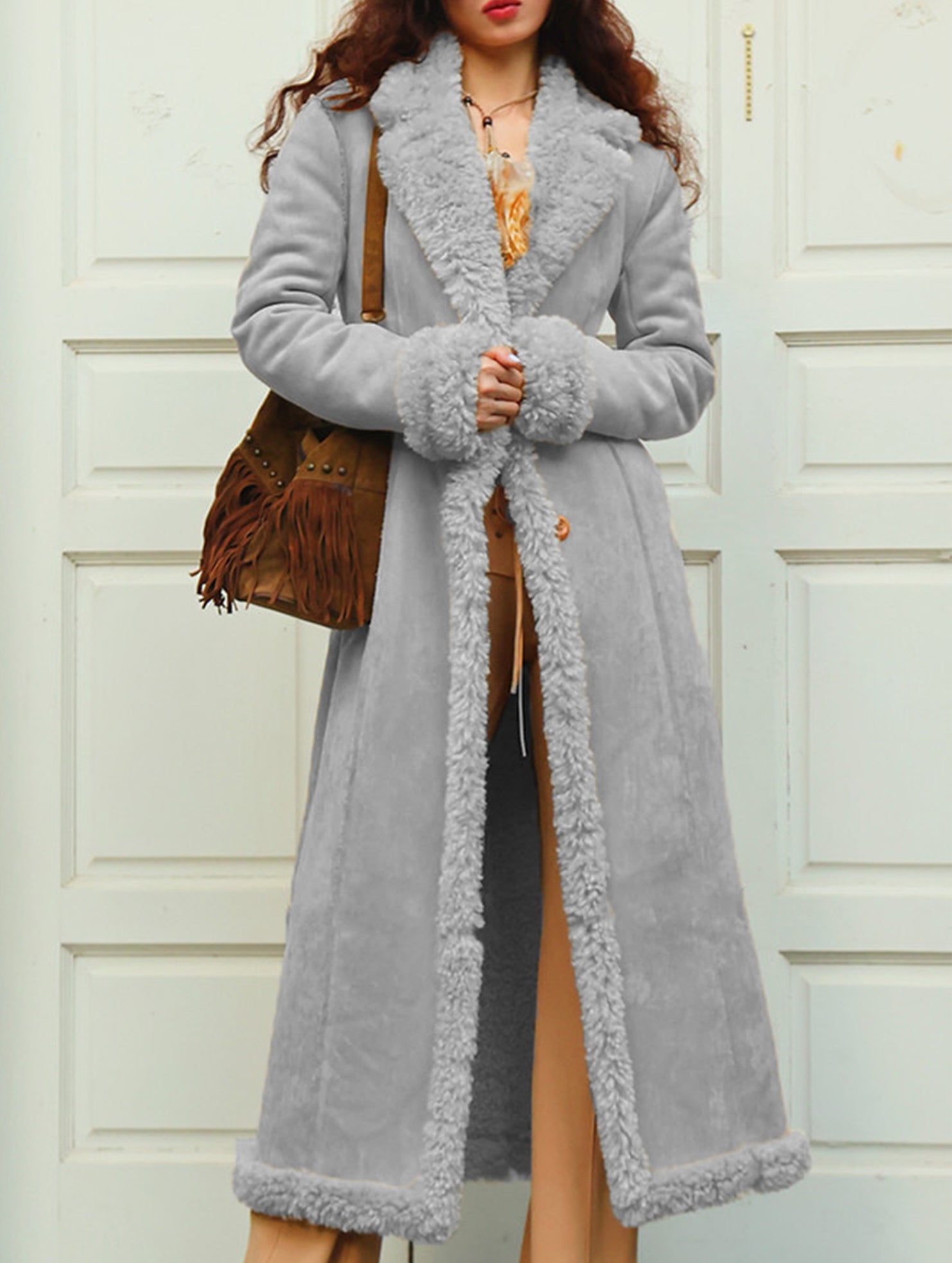 Warm and long thermal coat