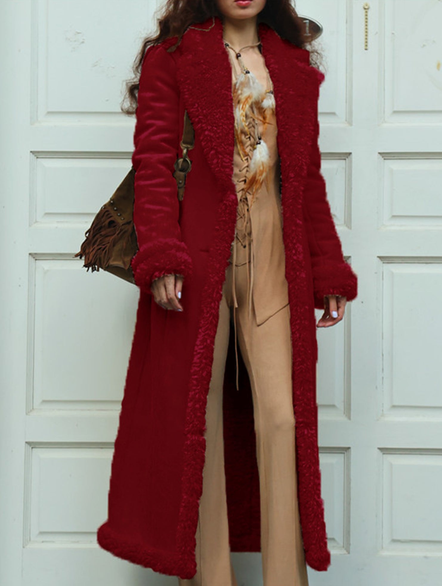 Warm and long thermal coat