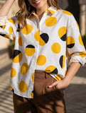 Stylish polka dot shirt