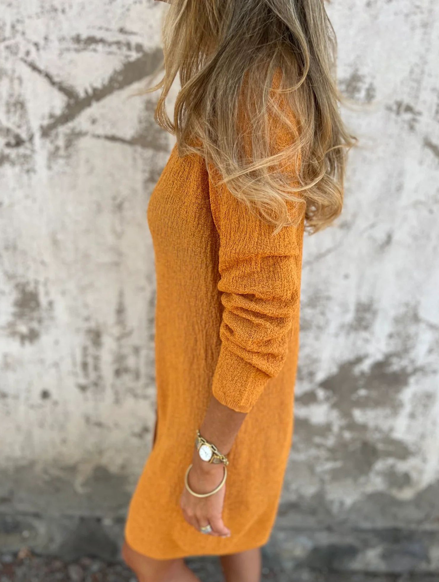 V Neck Long Sleeve Cardigan Coat_CWOCAL01813