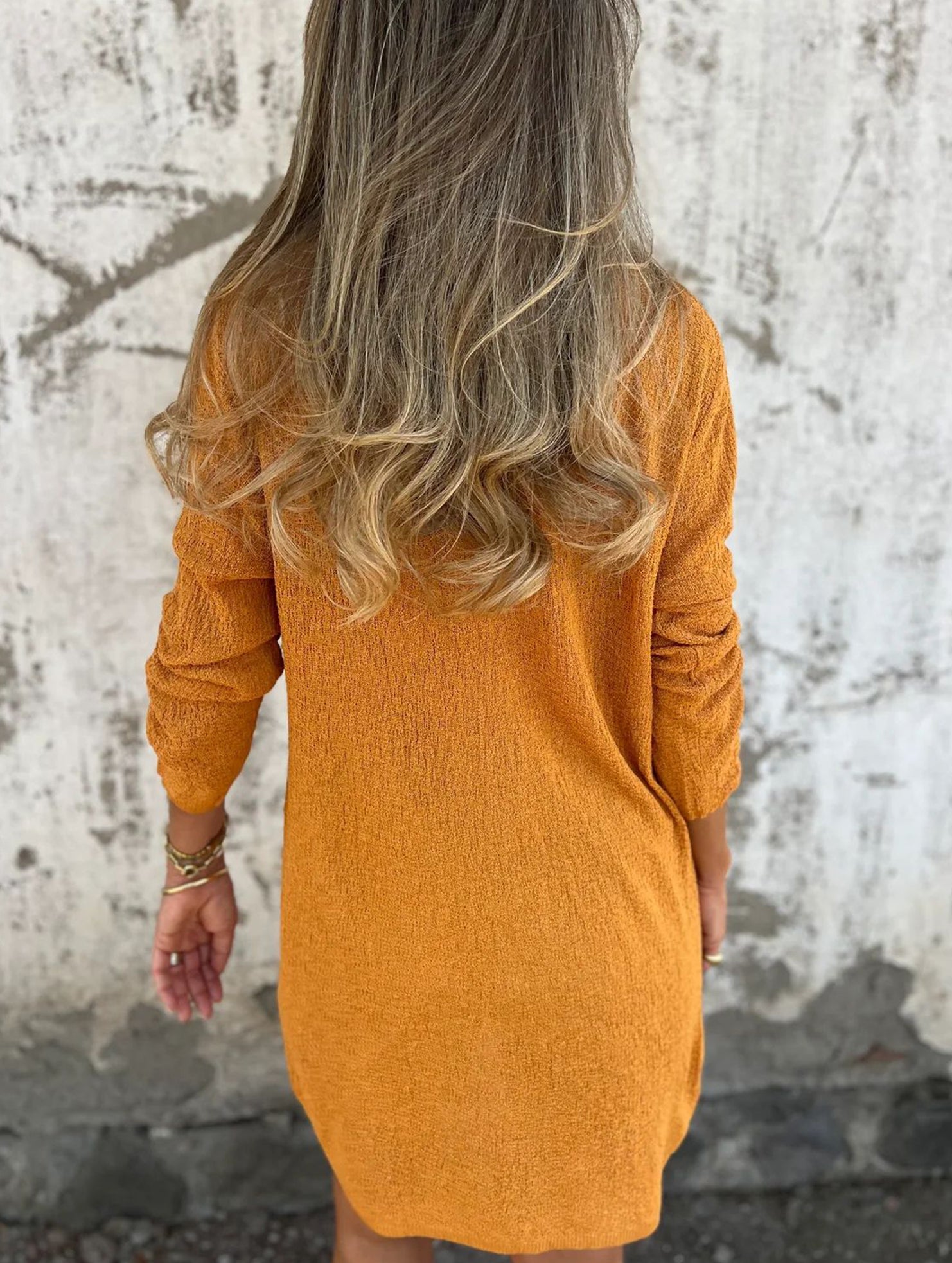 V Neck Long Sleeve Cardigan Coat_CWOCAL01813