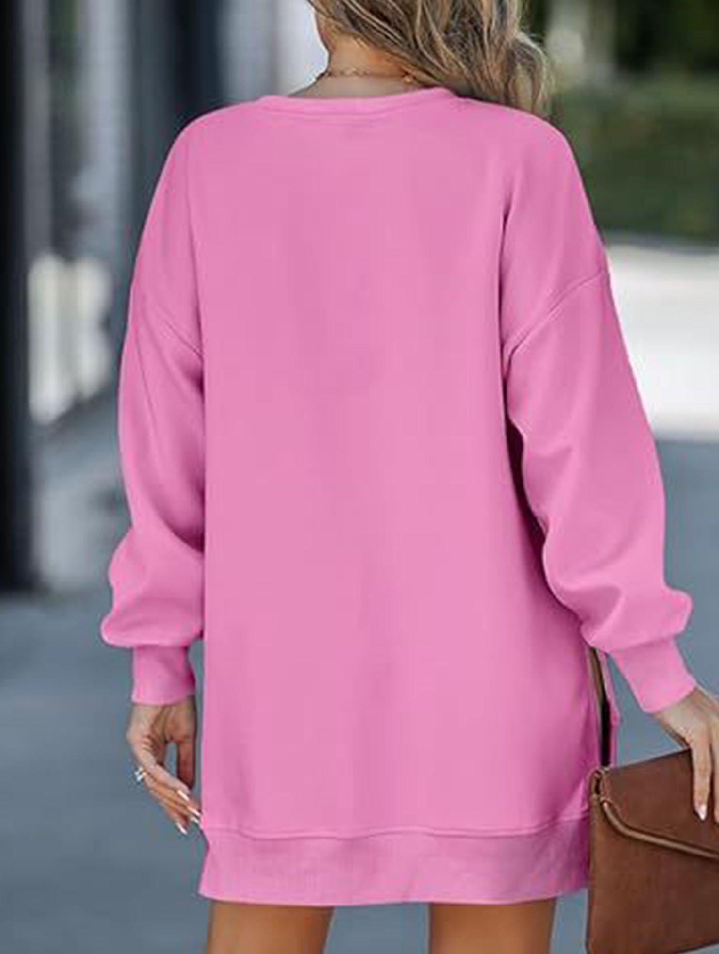 Side Zip Patchwork Pullover Sweatshirt_CWOCO00656