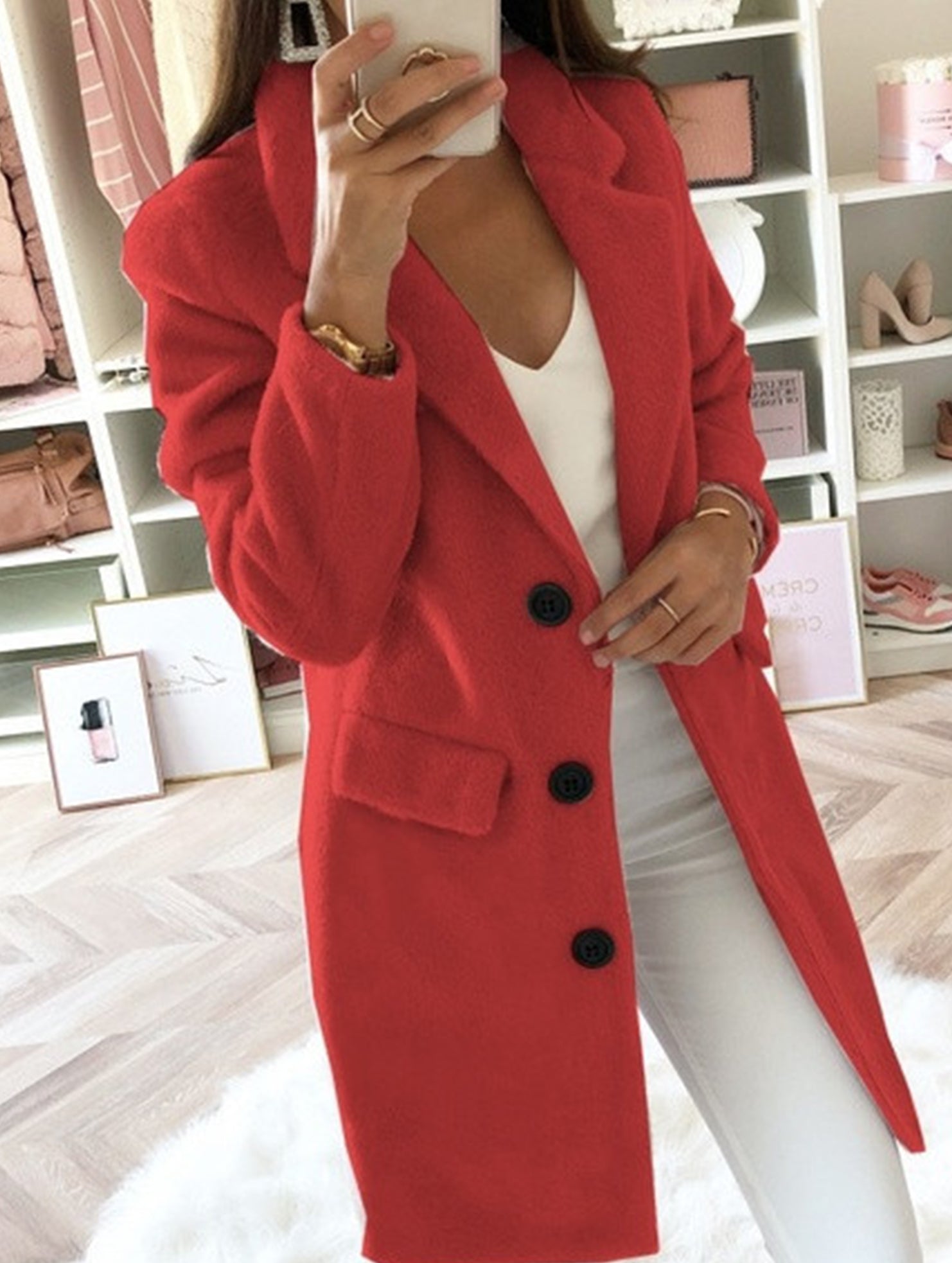 Double Breasted Wool Long Coat_CWOCO00659