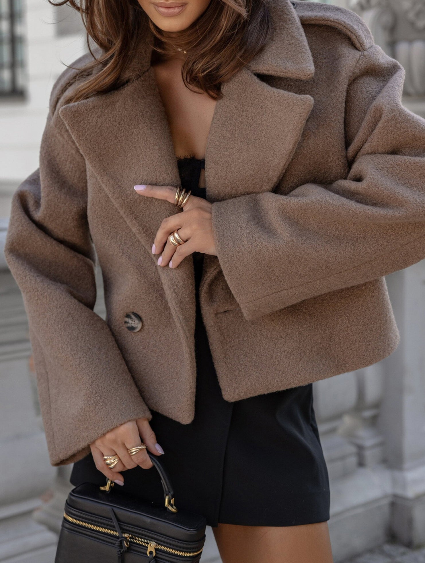 British Style Wool Blazer Jacket_CWOCO00661