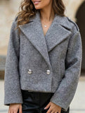 British Style Wool Blazer Jacket_CWOCO00661
