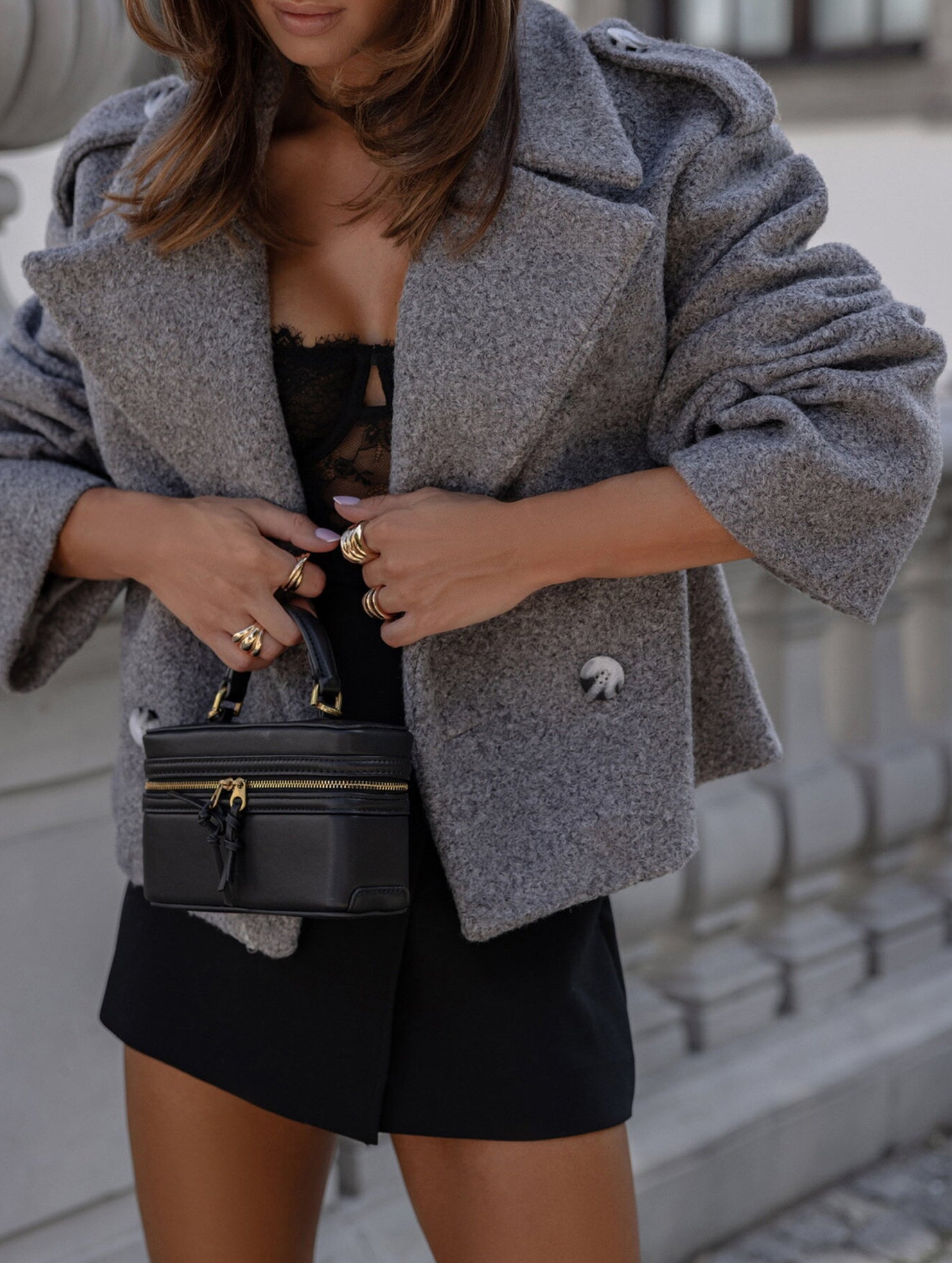 British Style Wool Blazer Jacket_CWOCO00661
