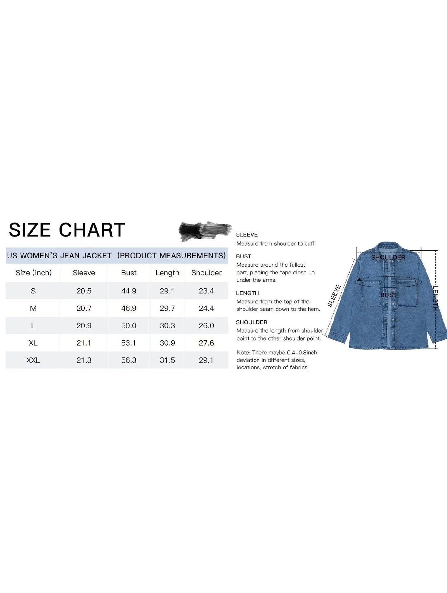 Retro oversized denim shirt for women