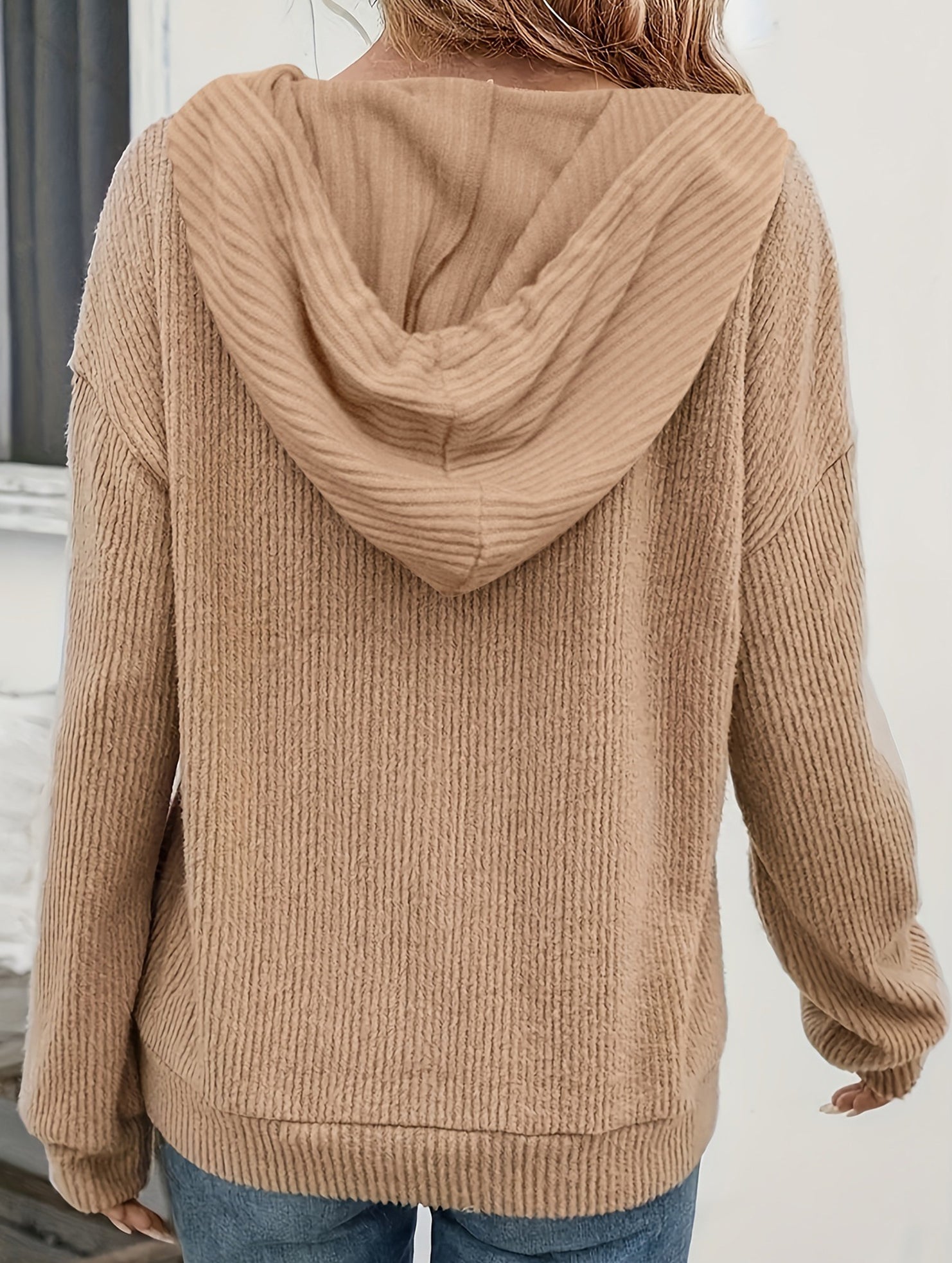 Autumn and winter hooded long-sleeved sweatshirt