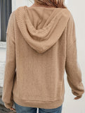 Autumn and winter hooded long-sleeved sweatshirt