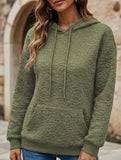 Textured Hooded Long Sleeve Sweatshirt_CWOHOL00811