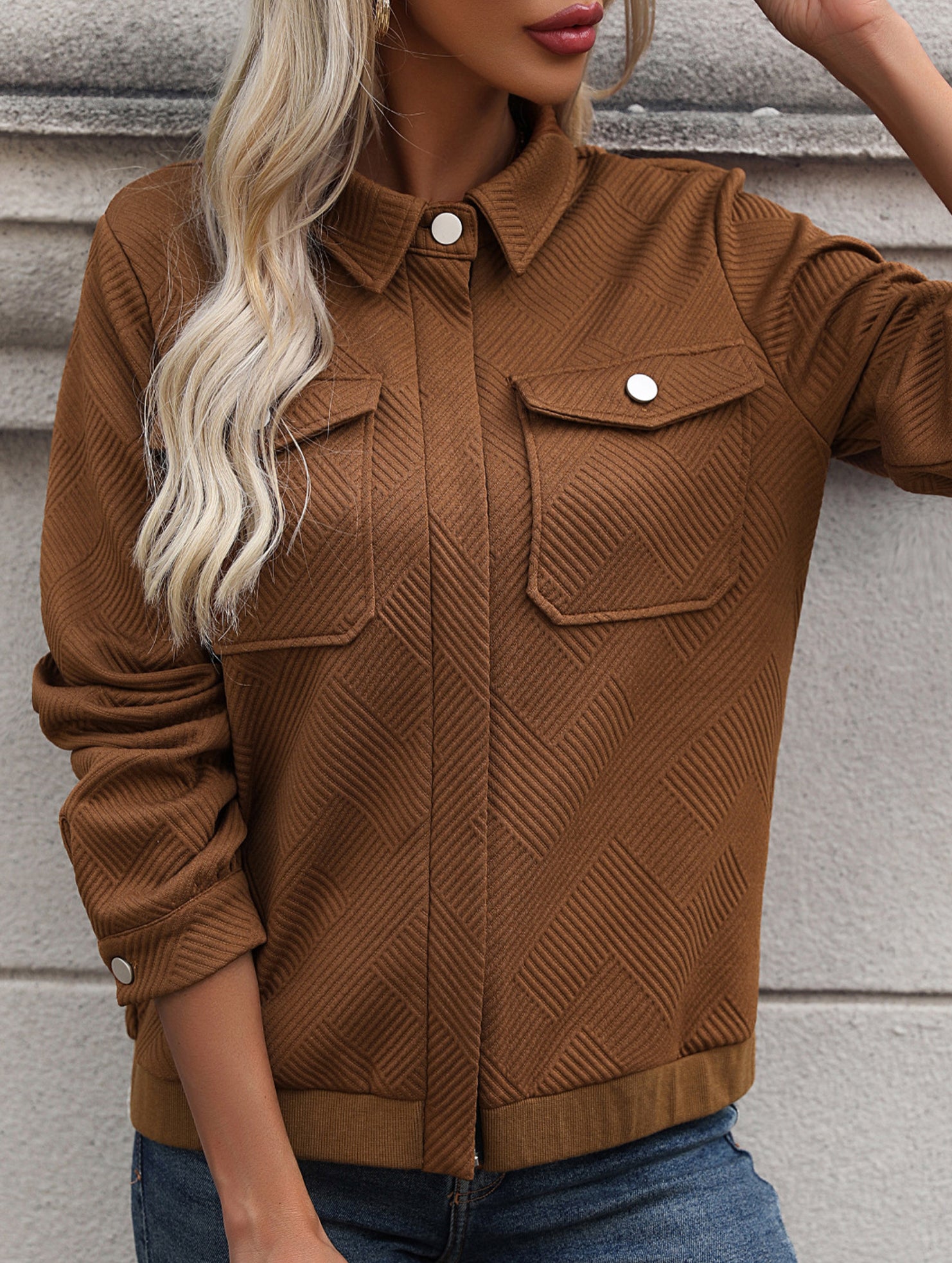 Casual Maillard-style jacket