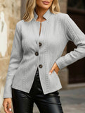 Casual button-down blazer