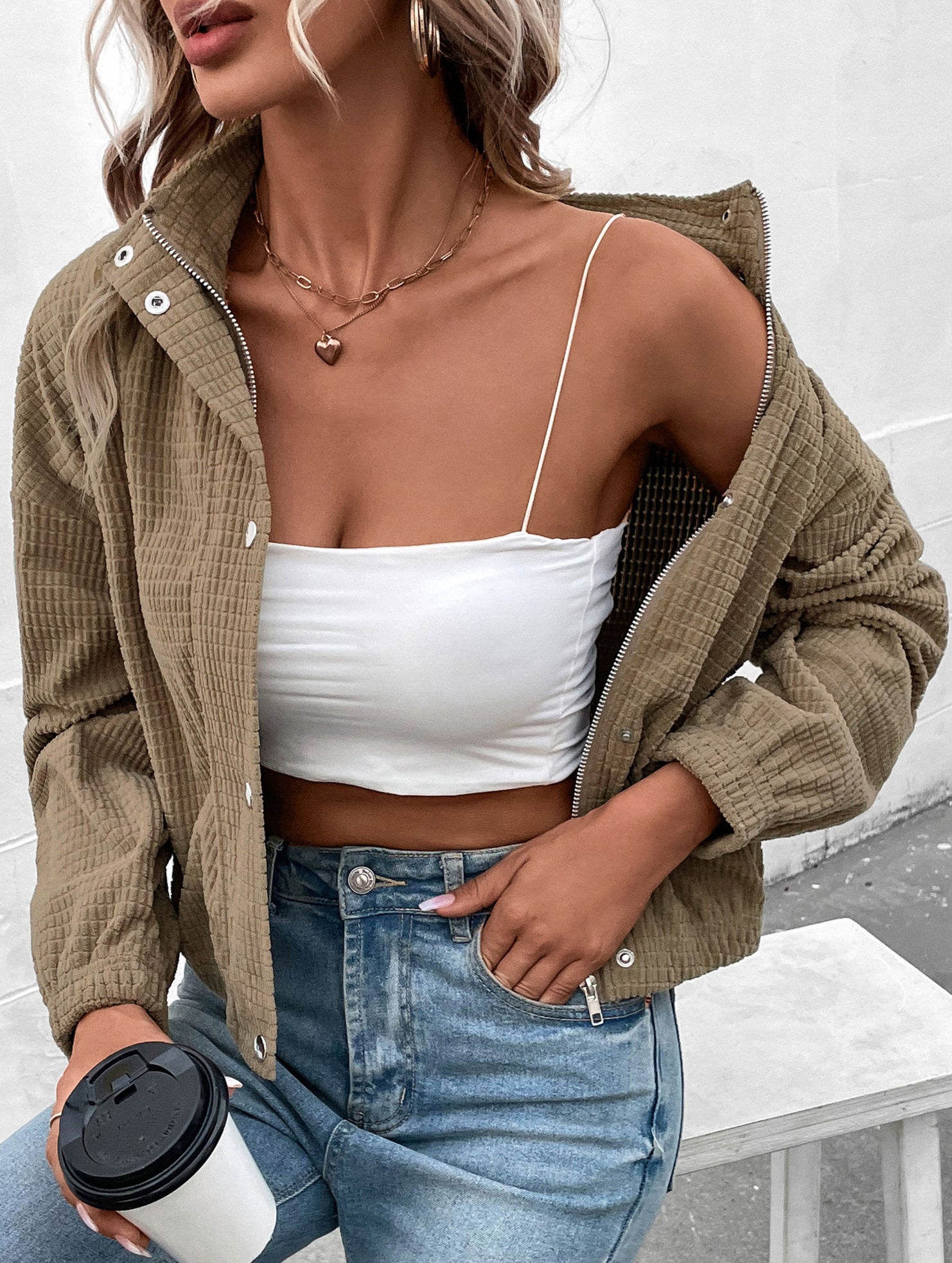 Vintage Brown Women's Jacket