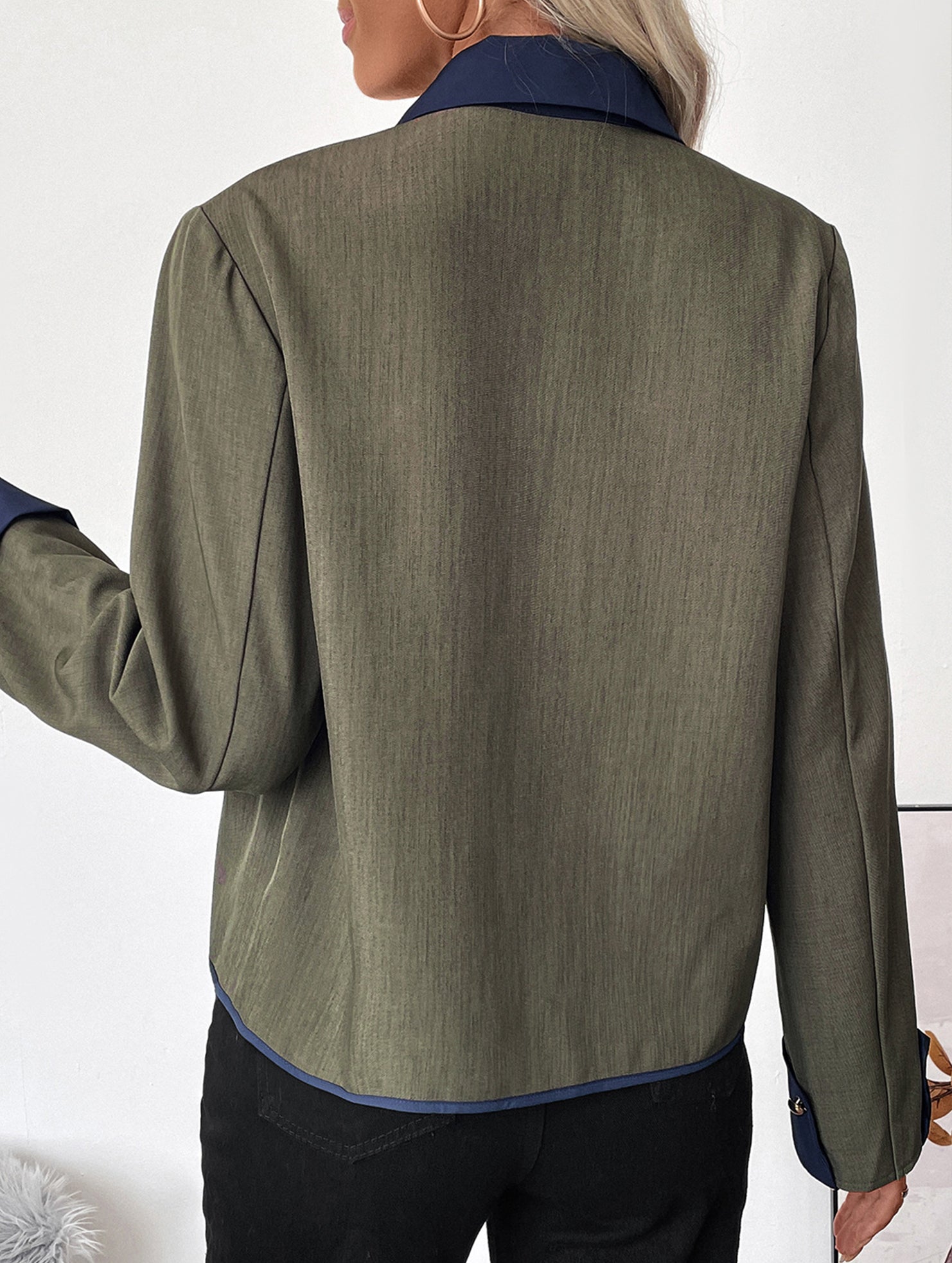 Retro patchwork Chanel-style jacket