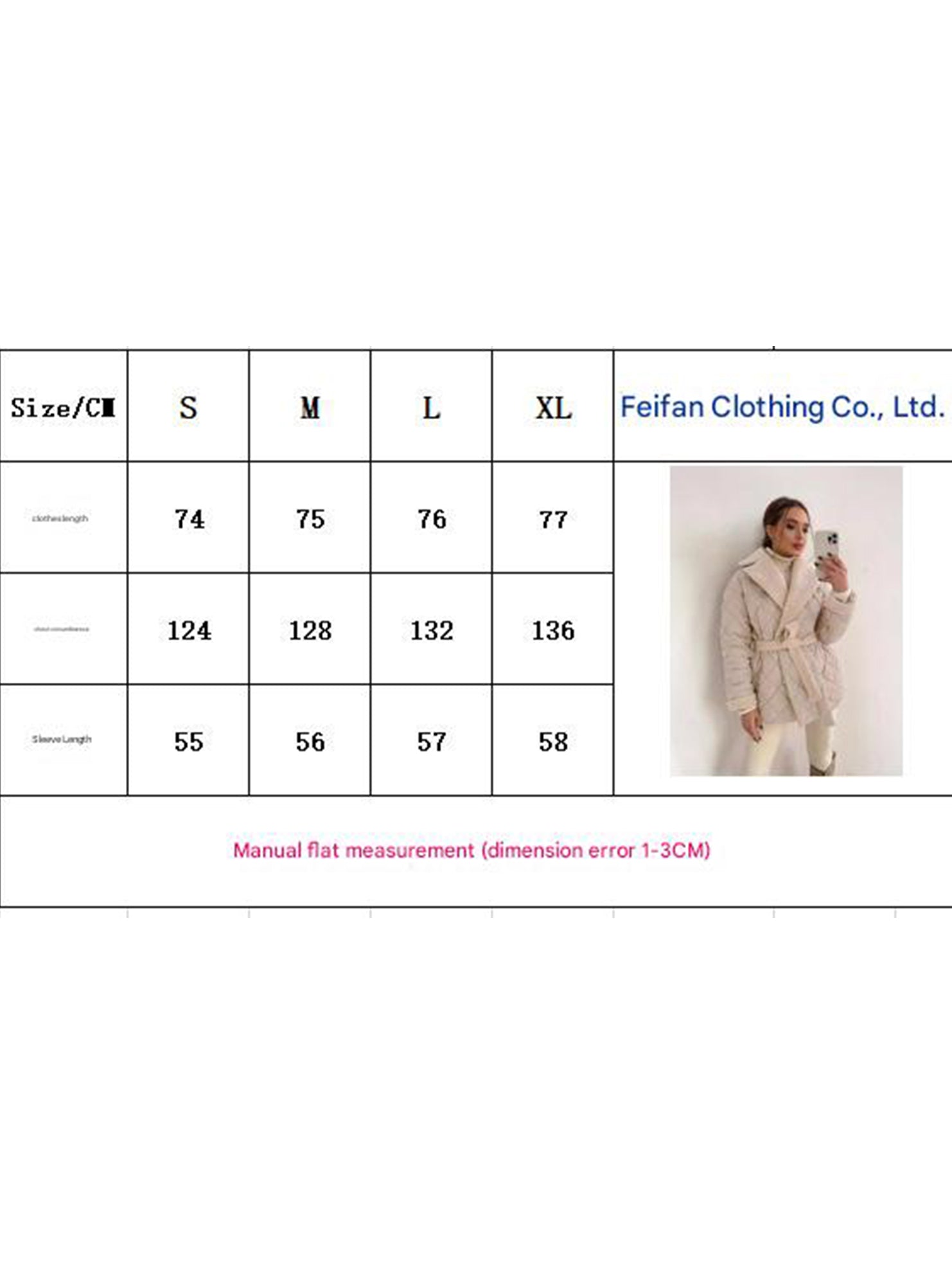 Versatile lapel short belted coat