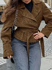 American retro lapel jacket for women_CWOJA01807