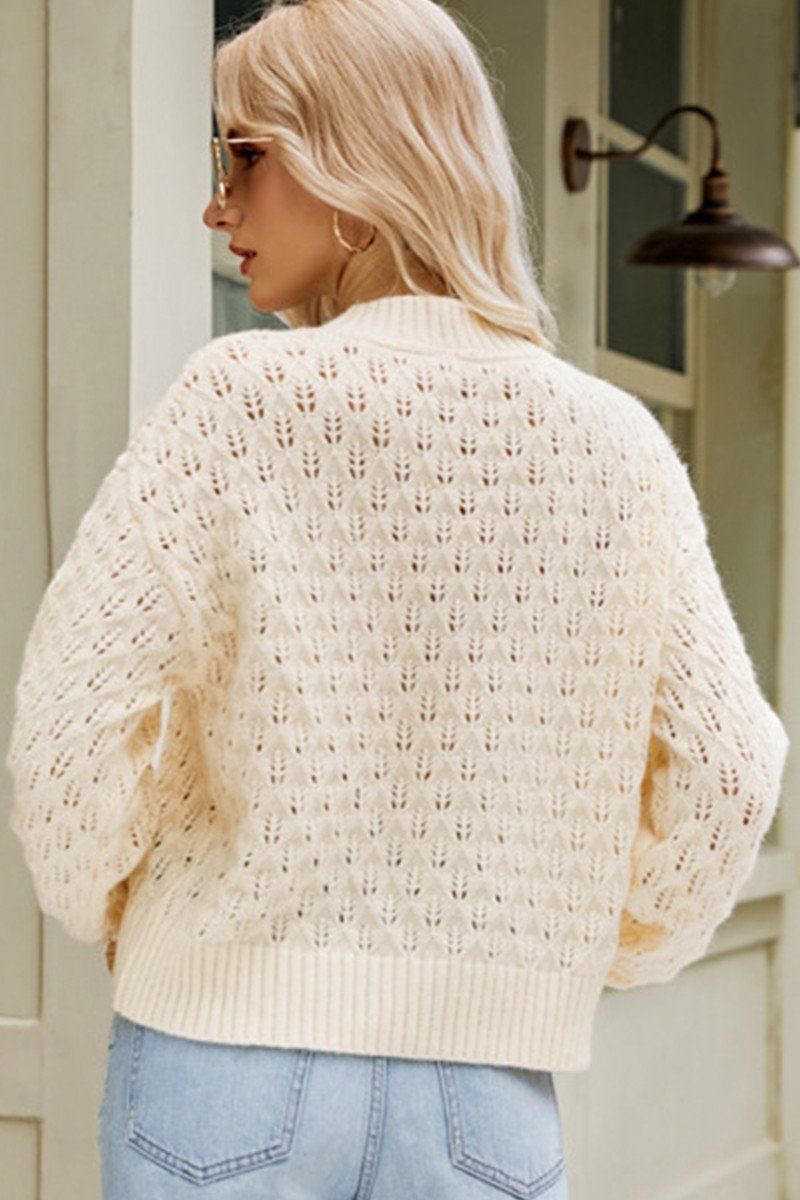 Women Ribbed Crewneck Knit Pullover Sweater Top_Cwoswl0399