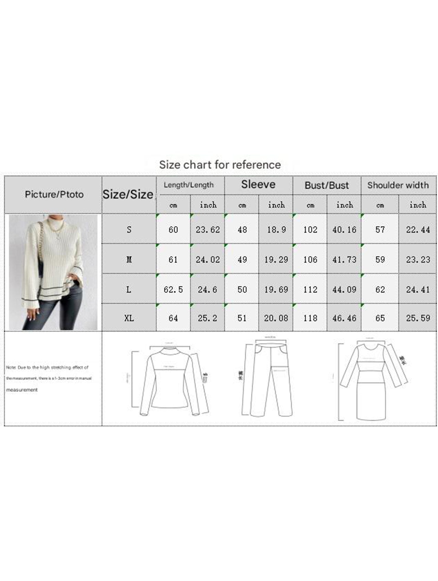 Color-blocked loose long-sleeved sweater