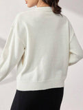 Casual loose long-sleeved sweater