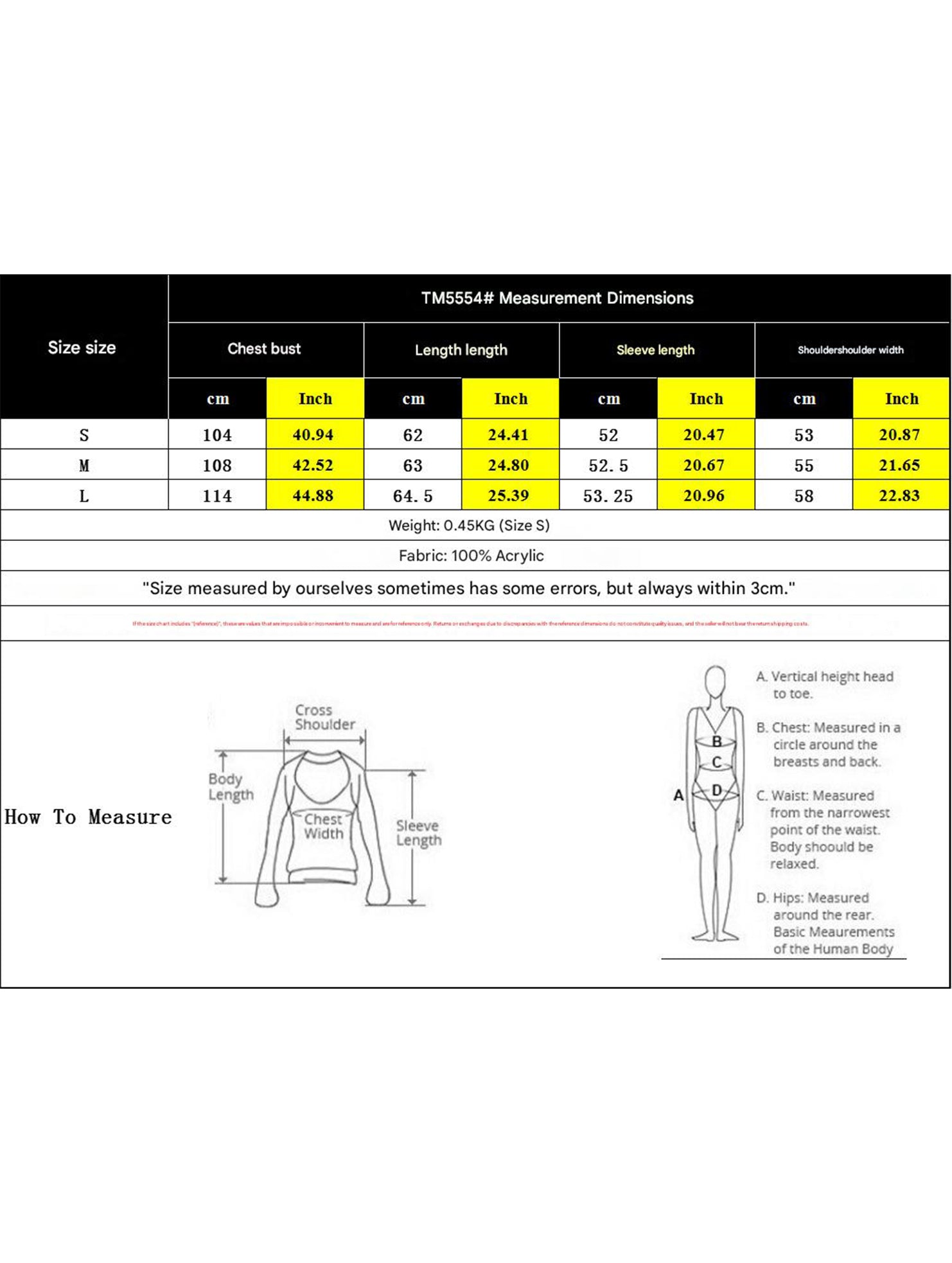 Christmas Check Embroidered Crew Neck Sweater