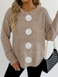 casual bottoming shirt pullover sweater