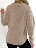 casual bottoming shirt pullover sweater