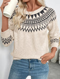 Autumn/Winter Retro Loose Crew Neck Sweater