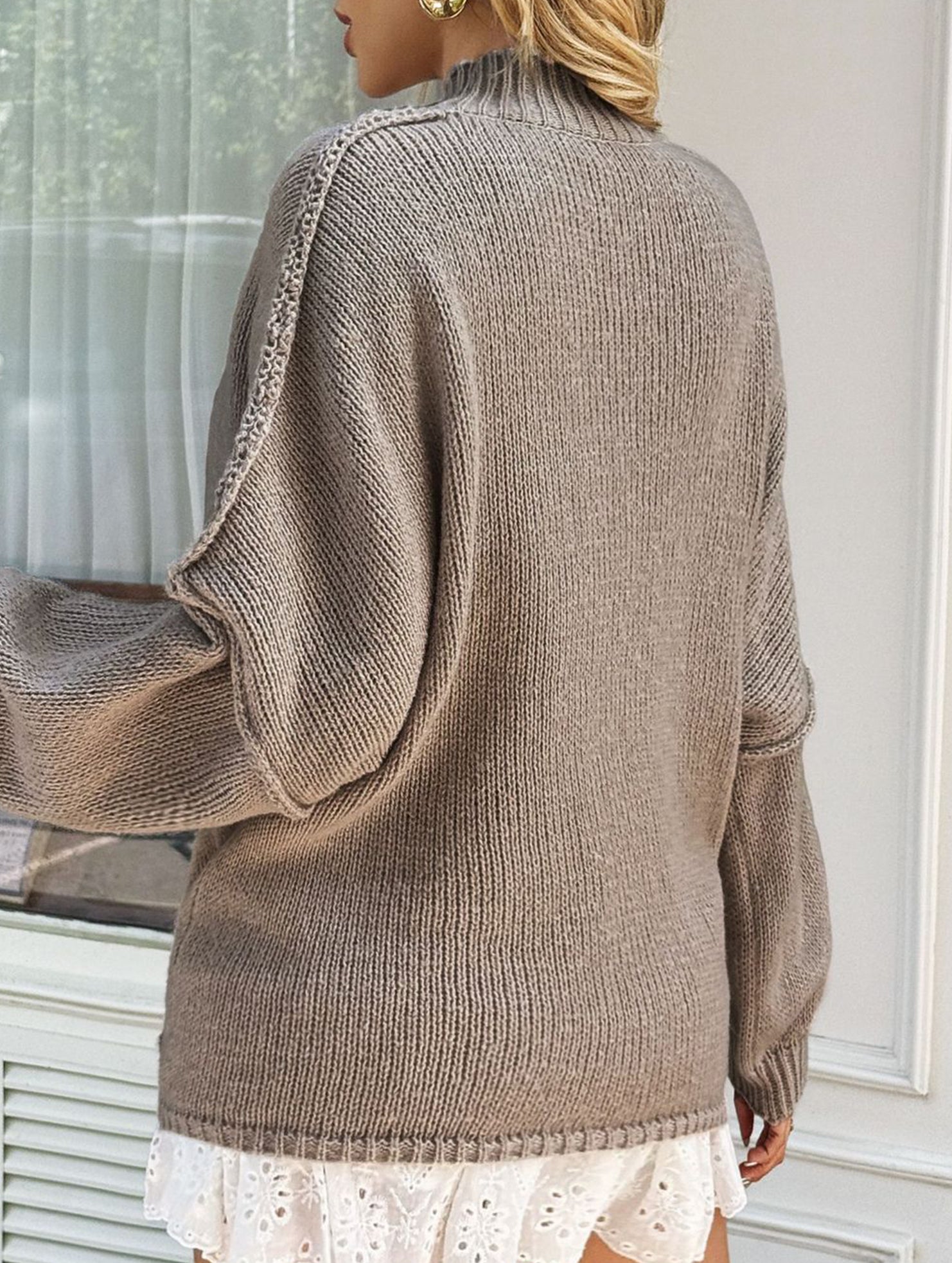 retro turtleneck knitwear