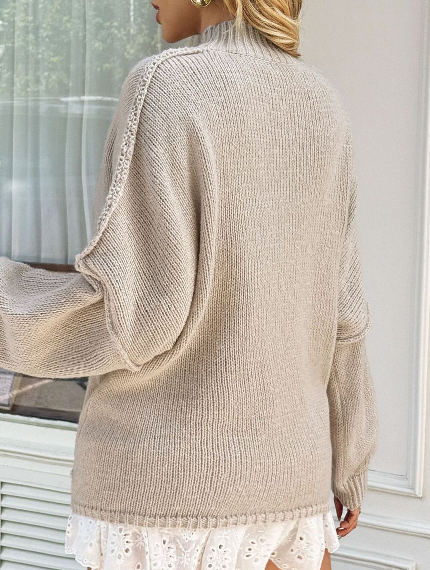 retro turtleneck knitwear