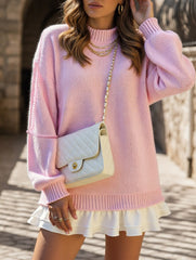 retro turtleneck knitwear