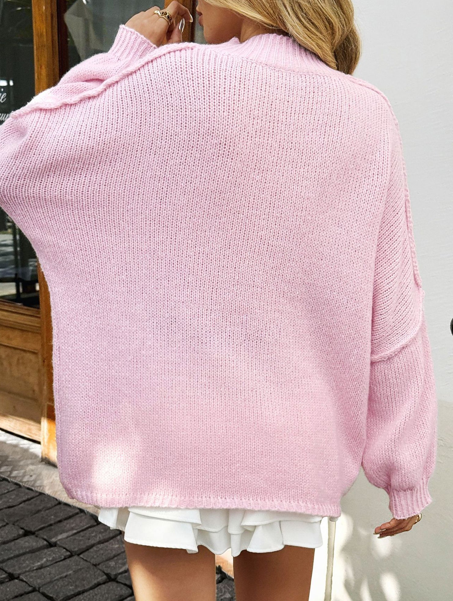 retro turtleneck knitwear