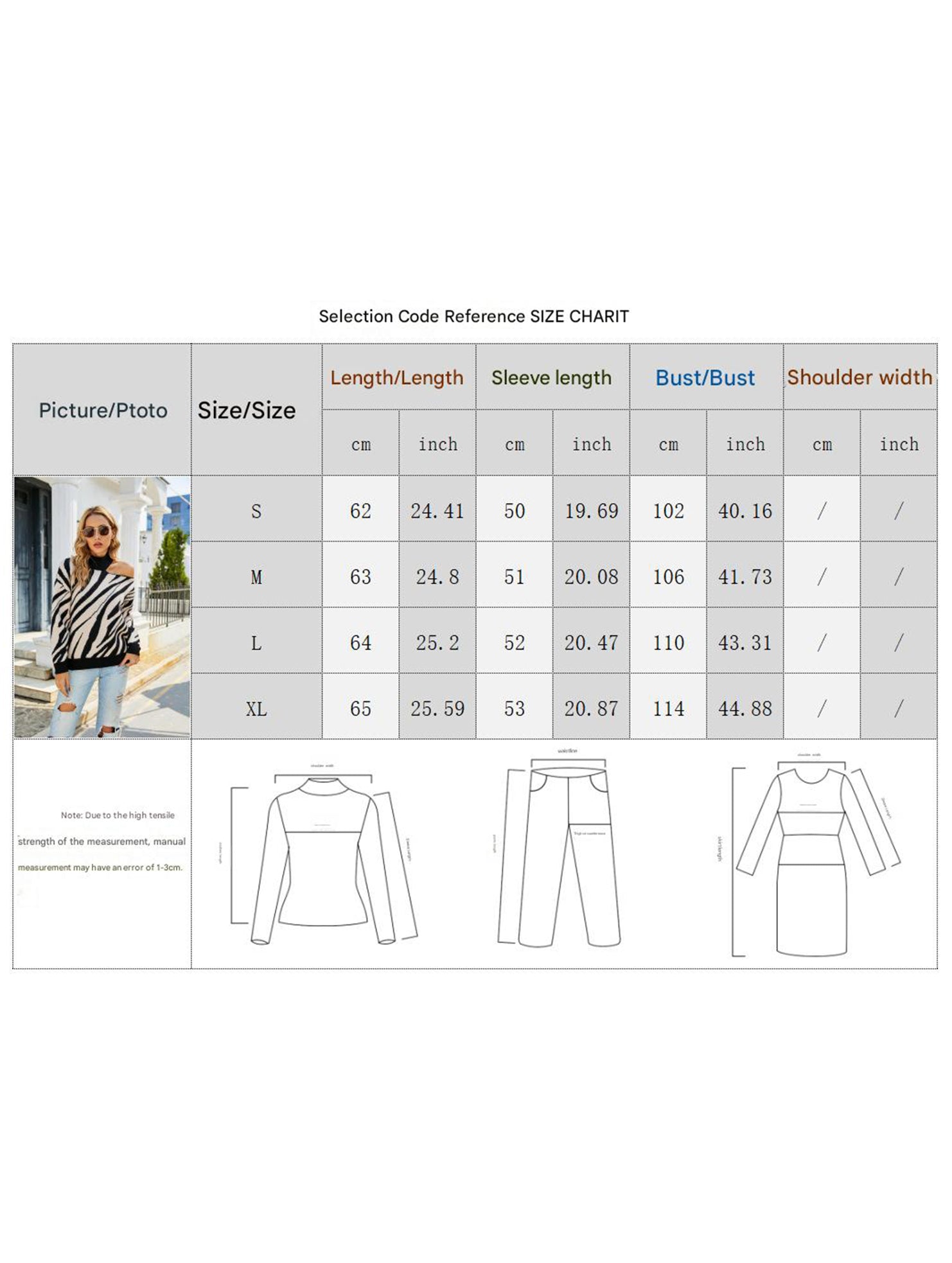 High-neck long-sleeved sexy off-shoulder sweater