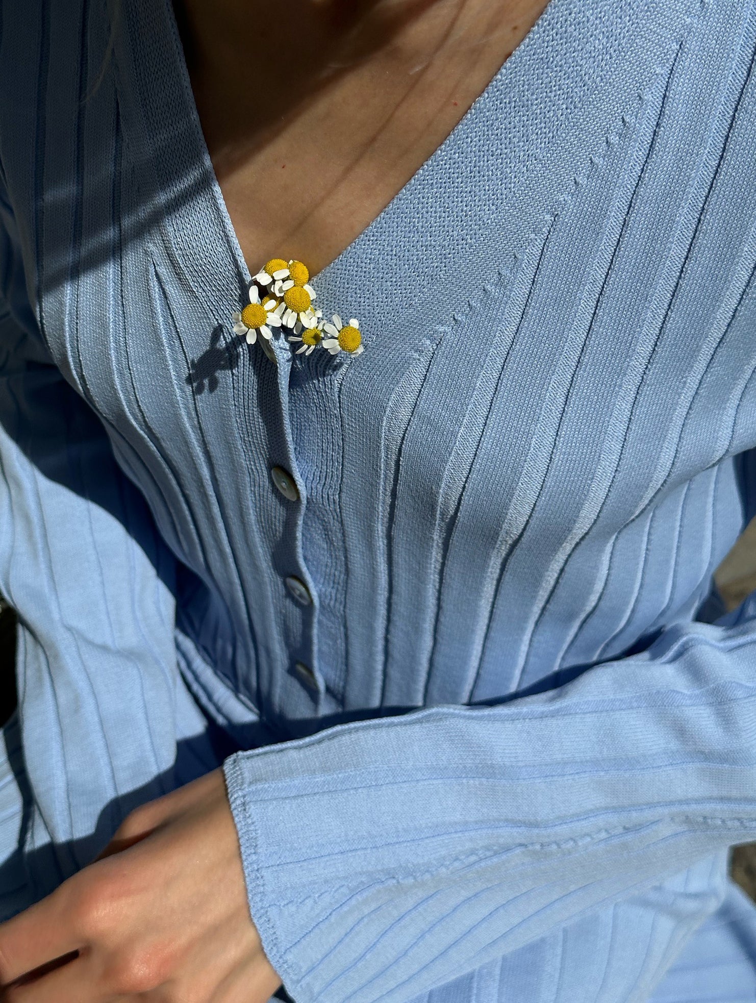 Versatile V-neck cardigan slim maxi dress