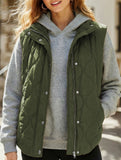 Fashionable and casual solid color cotton vest_CWOV00324
