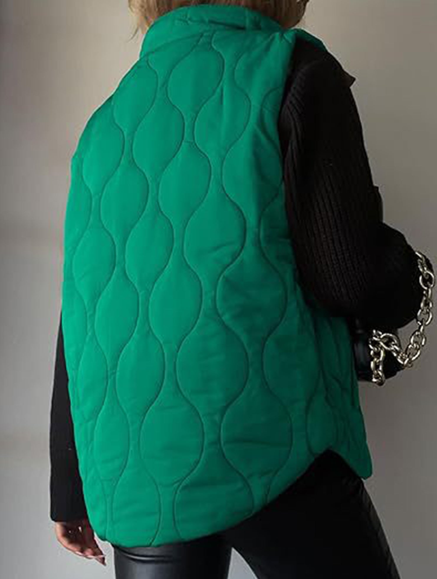 Fashionable and casual solid color cotton vest_CWOV00324