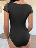 Lace Slim Fit Sexy Bodysuit