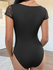 Lace Slim Fit Sexy Bodysuit