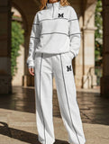 Letter long-sleeved casual sportswear set_CWSBSL00060