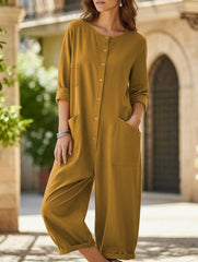 Plus size women's jumpsuit