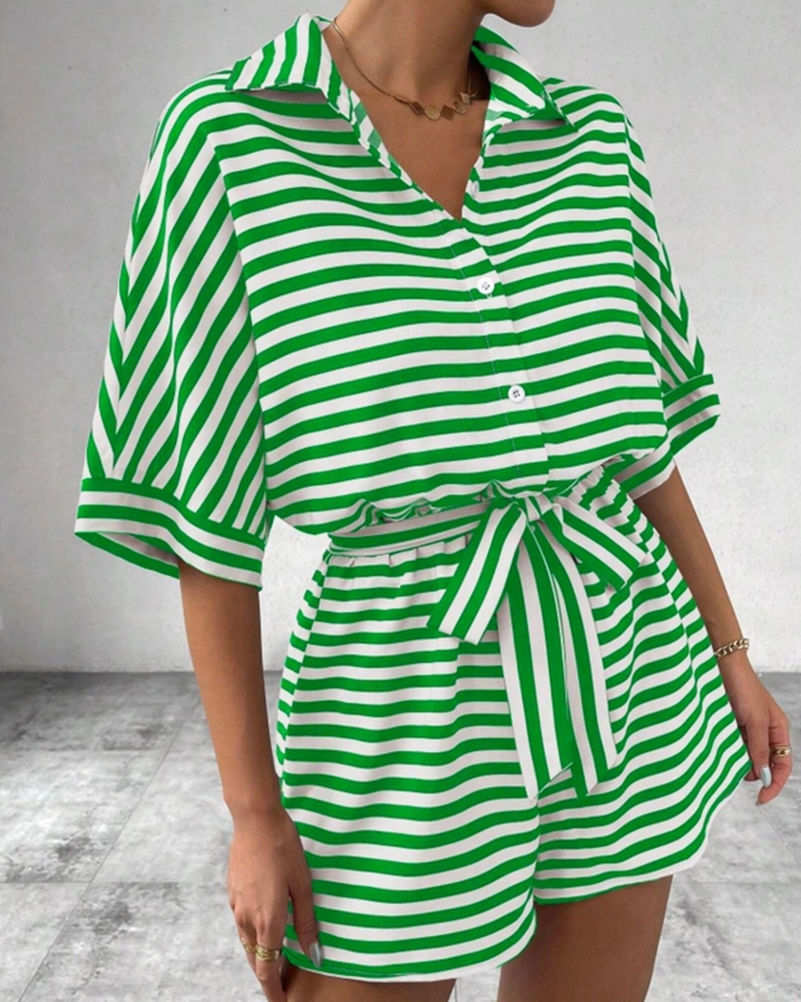 Ruffle V-Neck Sleeveless Belted Jumpsuit ??Elegant Solid Color Women's Jumpsuit