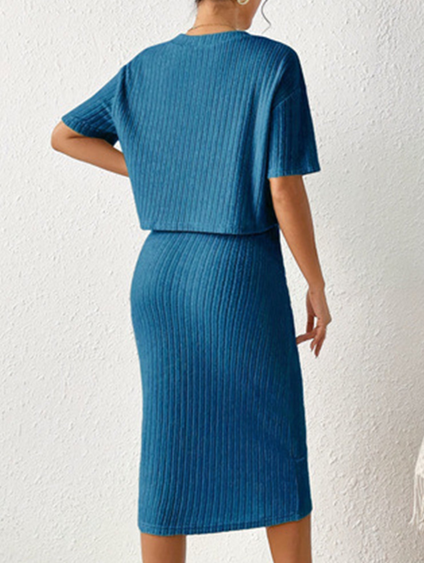 Loose casual long skirt suit