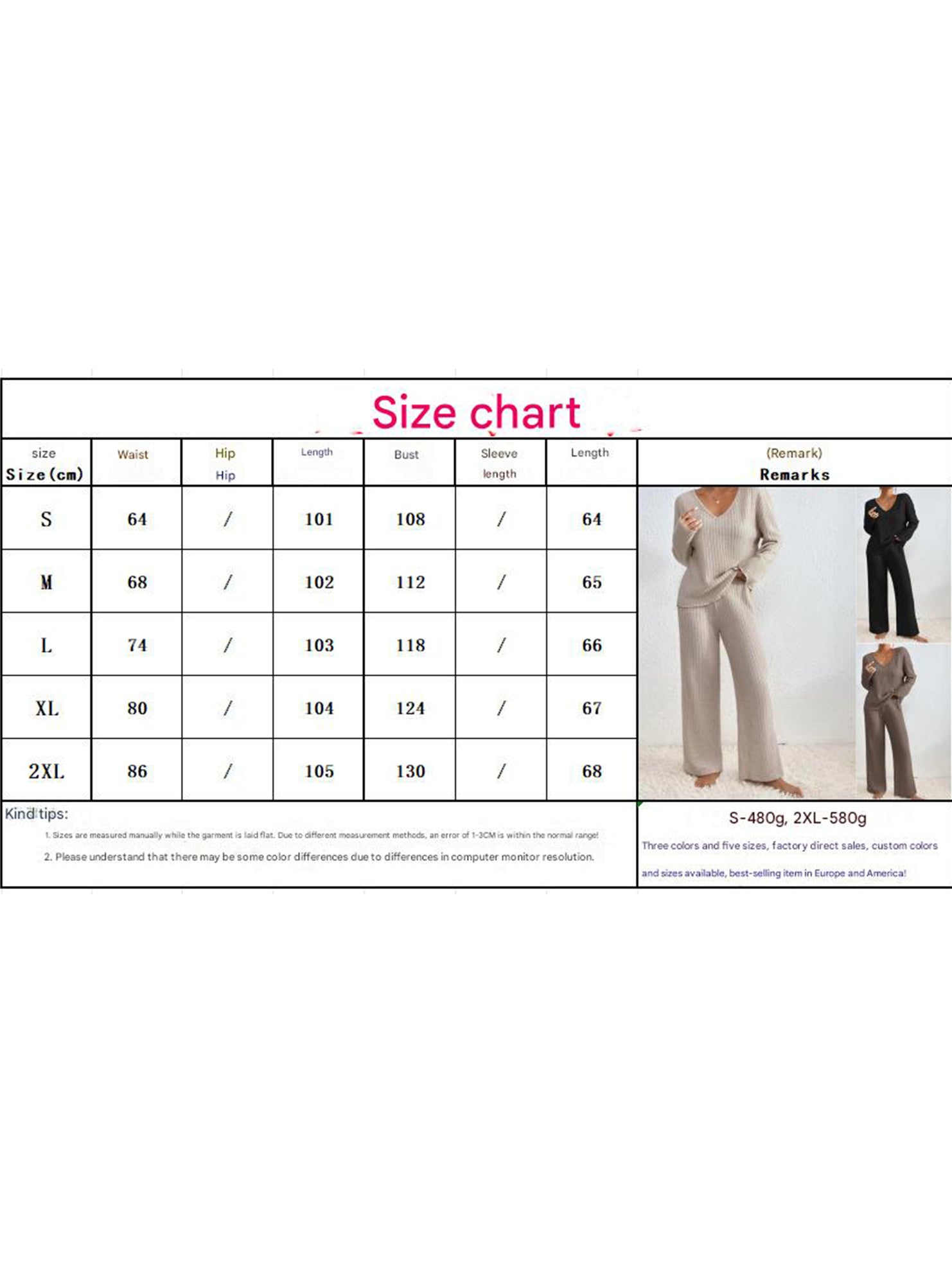 V-neck loose-fitting casual long-sleeved suit