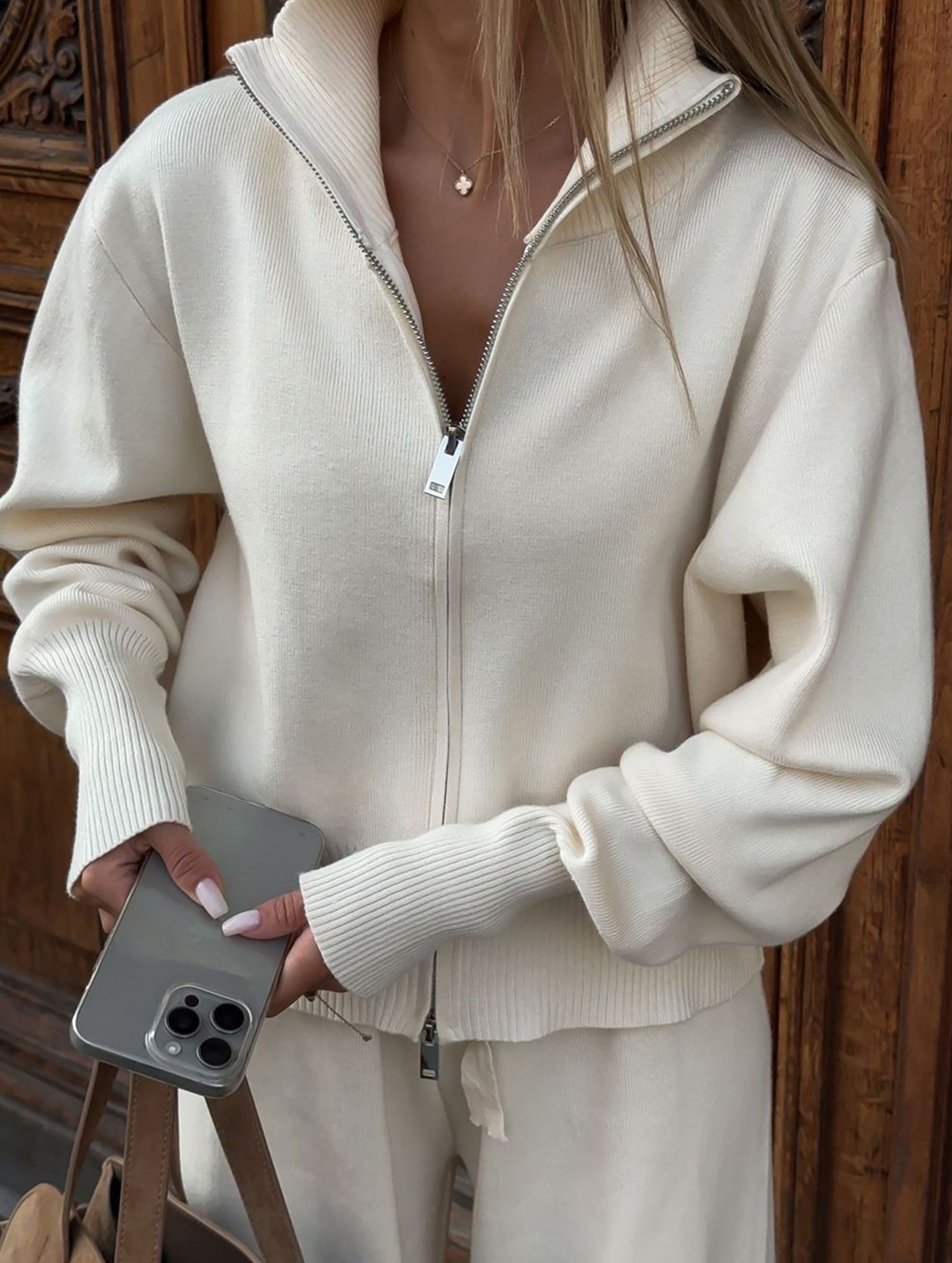 Lazy Style Versatile Knit Set