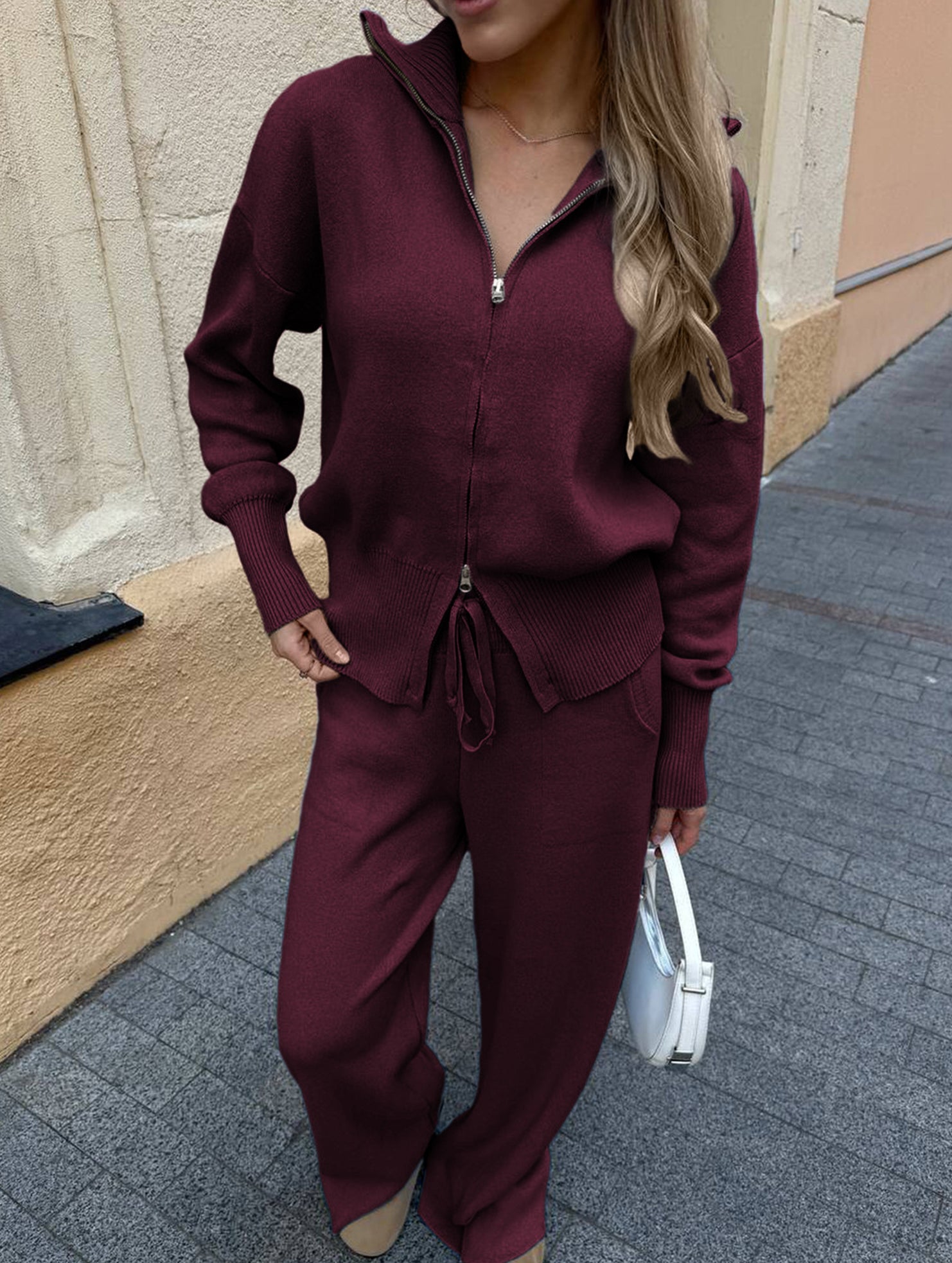 Lazy Style Versatile Knit Set