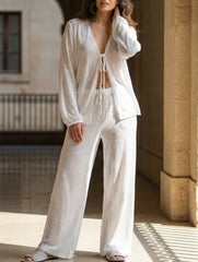Spring Knitted Loose Comfortable Home Wear for Women