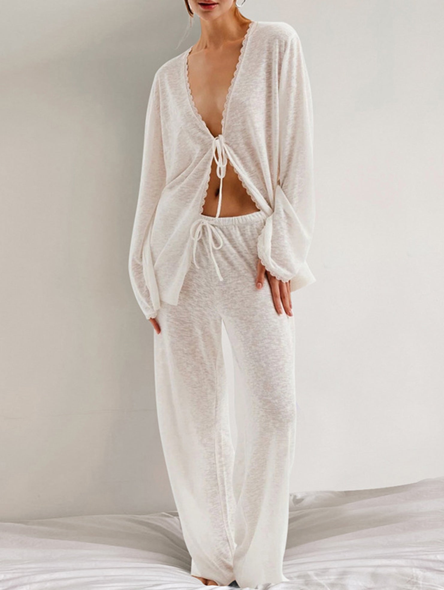Spring Knitted Loose Comfortable Home Wear for Women